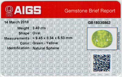 Gem Report