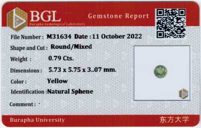 Gem Report