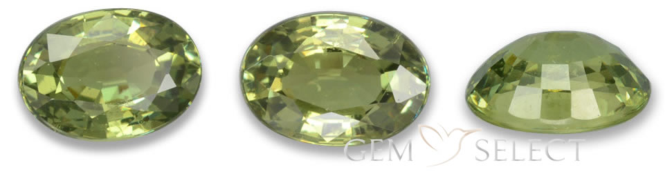 Una piedra preciosa de granate demantoide de GemSelect - Imagen grande