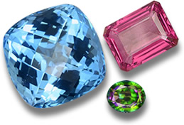 Piedras preciosas de topacio de GemSelect: imagen grande