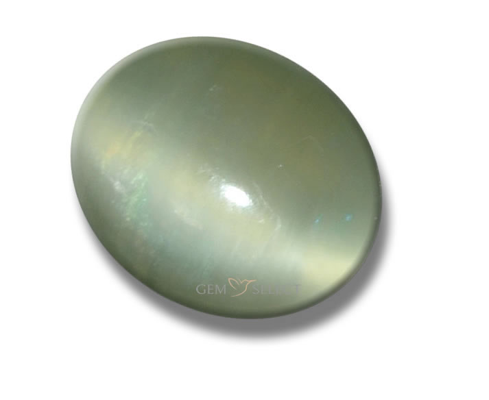 Piedras preciosas de ojo de gato de actinolita de GemSelect - Imagen grande