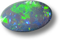 Piedra preciosa de ópalo australiano