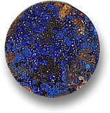 Piedra preciosa druzy de azurita