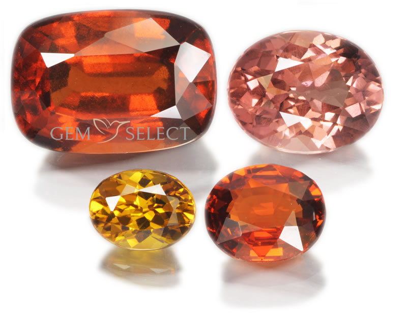 Piedras preciosas de granate de GemSelect - Imagen grande