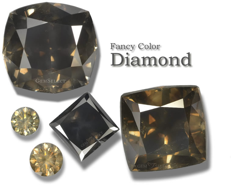 Diamantes de colores elegantes de GemSelect - Imagen grande