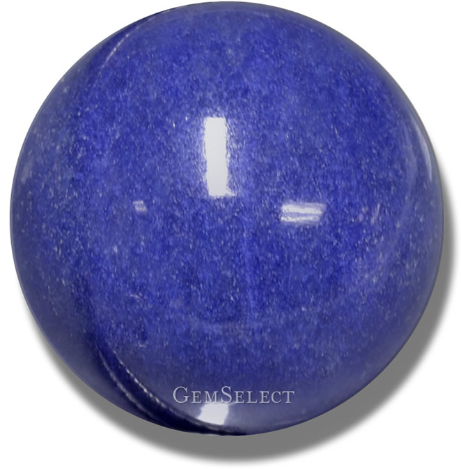 Piedras preciosas de cuarzo dumortierita de GemSelect - Imagen grande