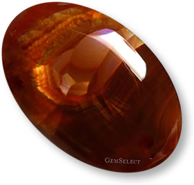 Piedra preciosa de ágata de fuego multicolor