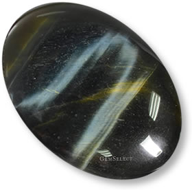 Piedra preciosa ojo de halcón multicolor