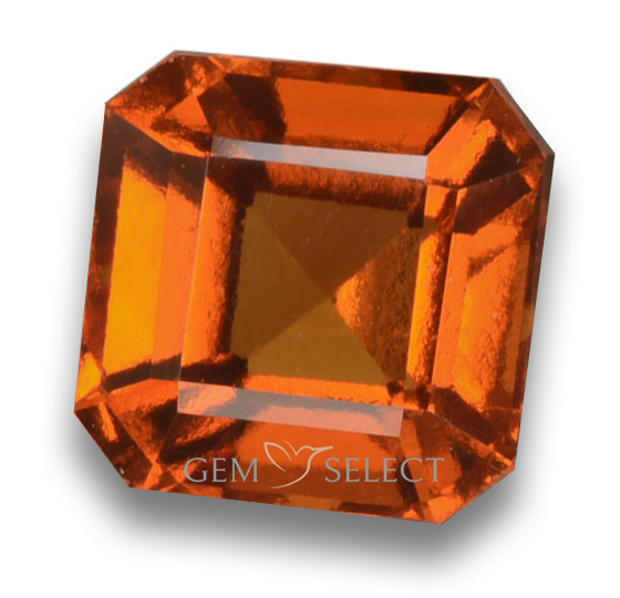 Una piedra preciosa de granate Hessonita de GemSelect - Imagen grande