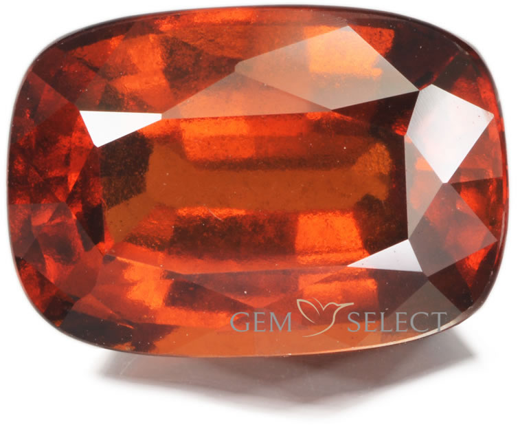 Una piedra preciosa de granate Hessonita de GemSelect - Imagen grande