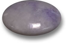 Piedras preciosas de jadeíta lavanda
