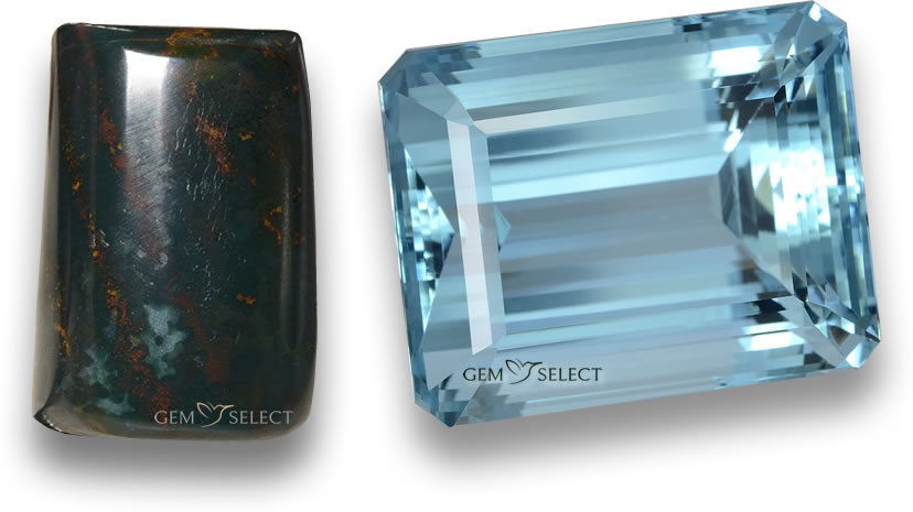 Piedras preciosas de piedra natal de marzo de GemSelect - Imagen grande