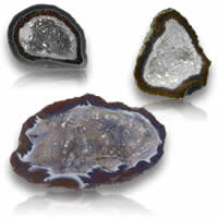 Haga clic para ver geodas de ágata multicolor multicolor agate geode