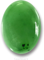 Piedra preciosa de jade nefrita