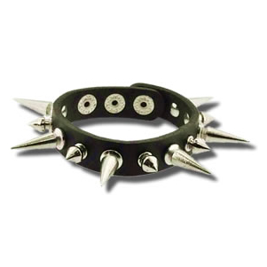 Gargantilla Collar para Perro con Pinchos Plateados