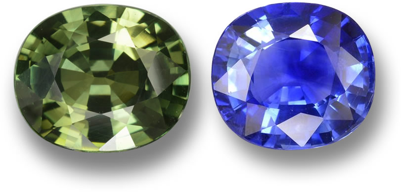 Dos piedras preciosas de zafiro de GemSelect - Imagen grande