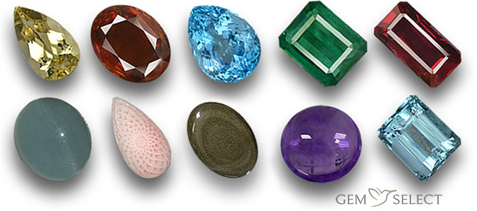 Piedras preciosas de Escorpio de GemSelect: imagen grande