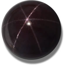 Cabujones de granate estrella de GemSelect
