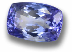 Piedra preciosa de tanzanita de GemSelect - Imagen pequeña