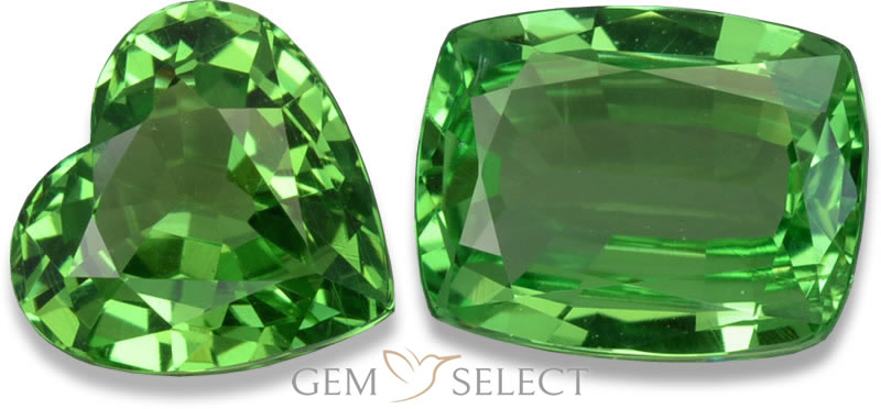 Una piedra preciosa de granate tsavorita de GemSelect - Imagen grande