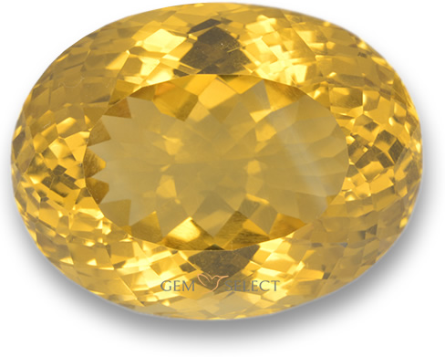 Piedras preciosas de citrino de GemSelect: imagen grande