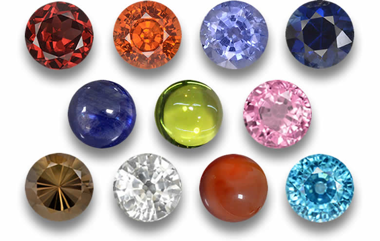 Piedras preciosas redondas de 6 mm a la venta