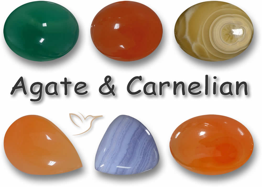 Comprar piedras preciosas de ágata y cornalina