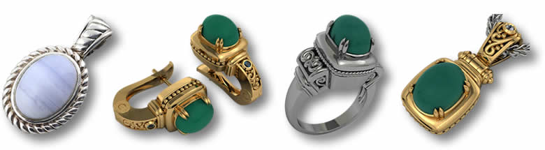 Joyas de ágata