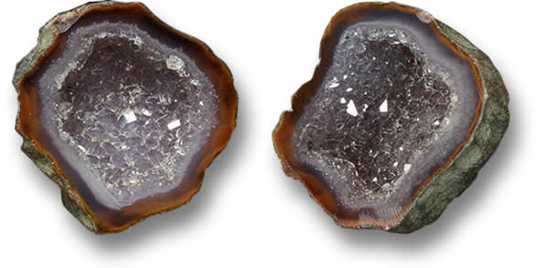 Geoda de ágata suelta a la venta