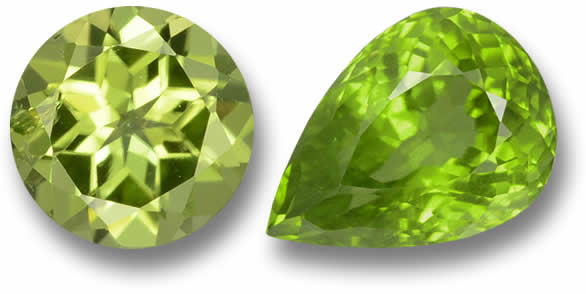 Peridoto suelto a la venta