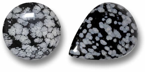 Obsidiana copo de nieve suelta a la venta