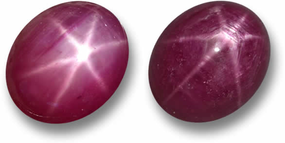 Rubí estrella suelto a la venta