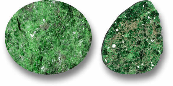 Granate Uvarovita Drusy suelto a la venta