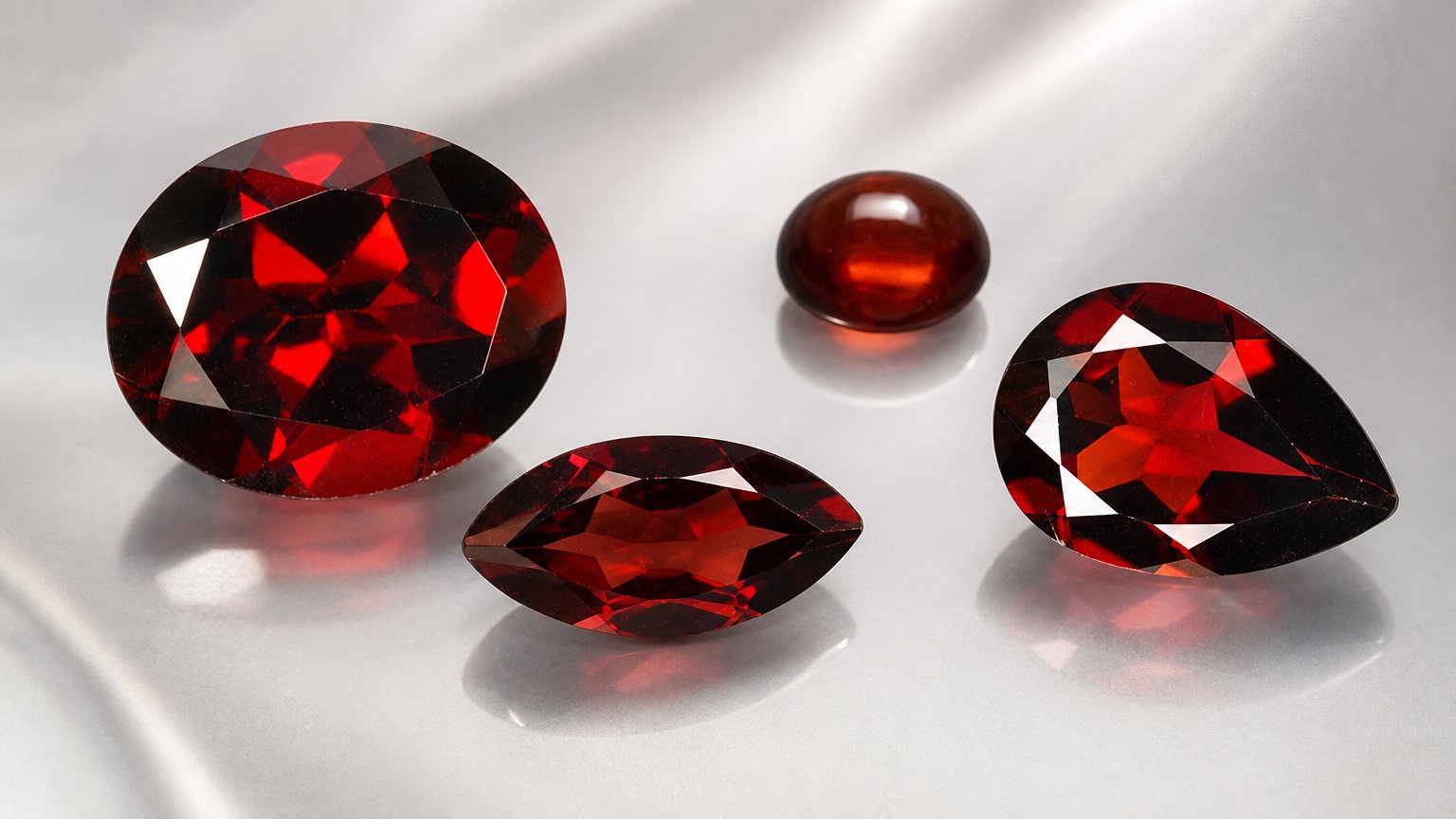 Gemas de granate almandino natural: guía de compra