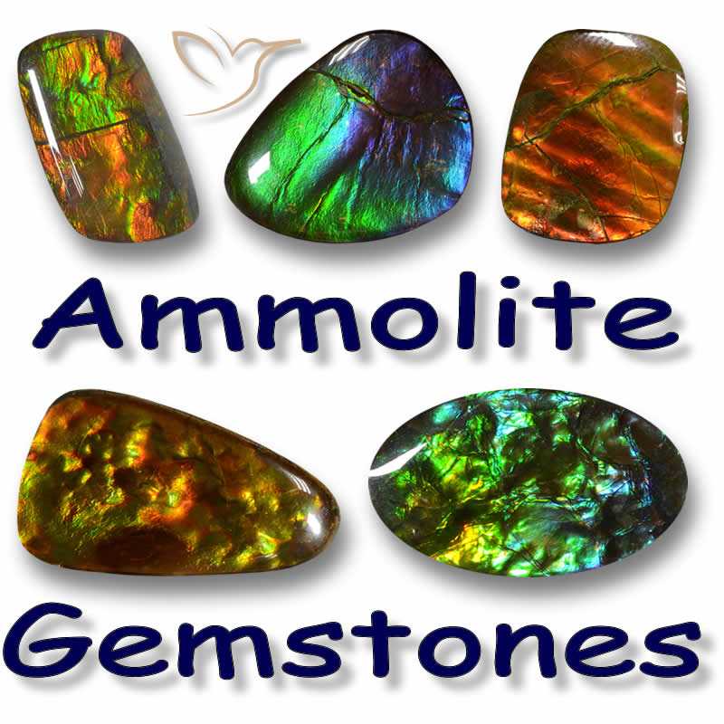 Piedras preciosas de ammolita
