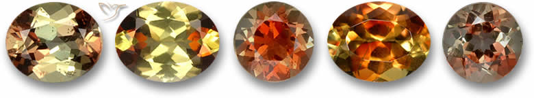 Piedras preciosas de andalucita