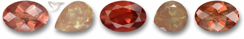 Piedras preciosas andesinas