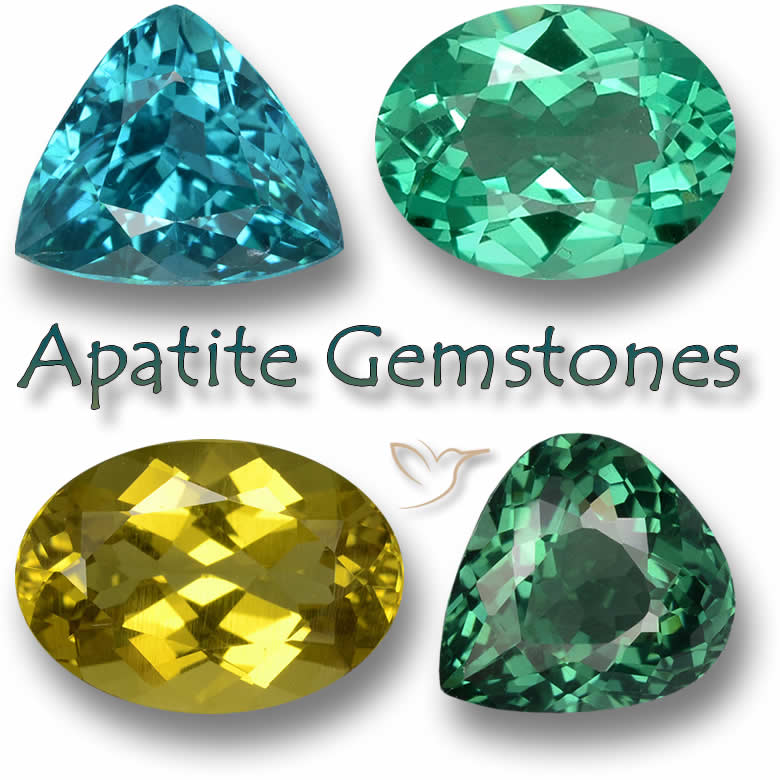 Piedras preciosas de apatita