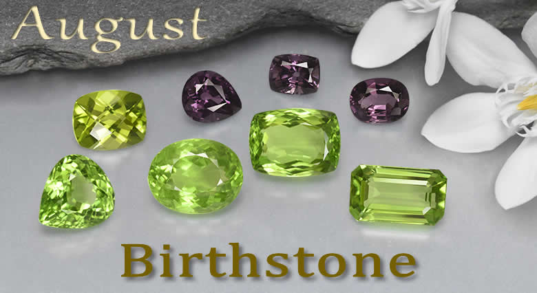 Comprar piedras natales de agosto
