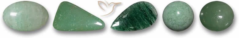 Piedras preciosas de aventurina