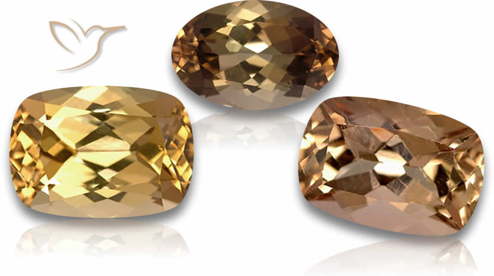 Piedras preciosas de axinita