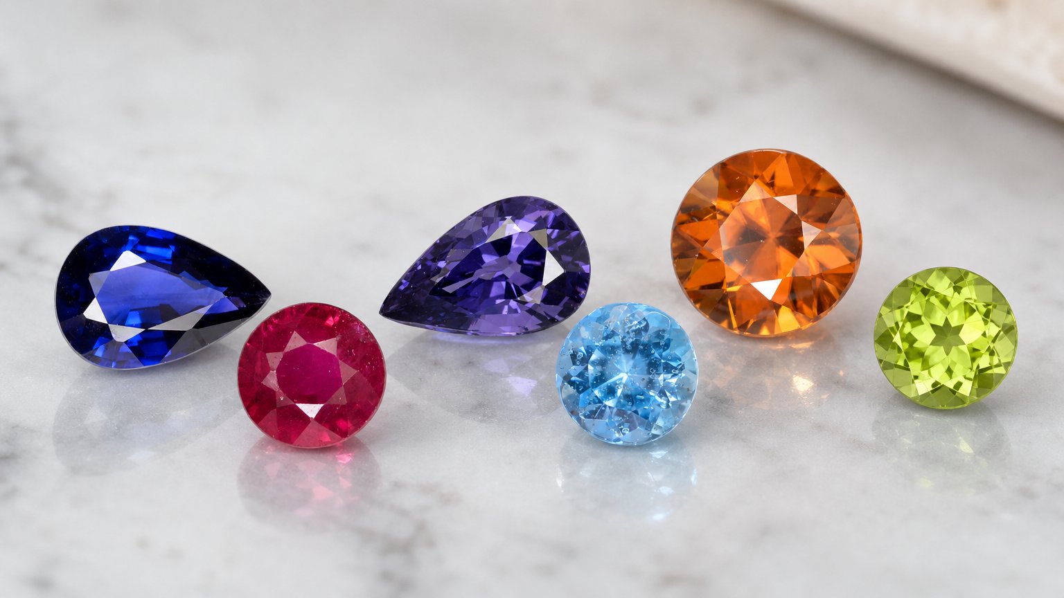 Piedras preciosas naturales - guía de compra