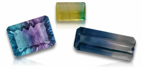 Piedras preciosas de fluorita