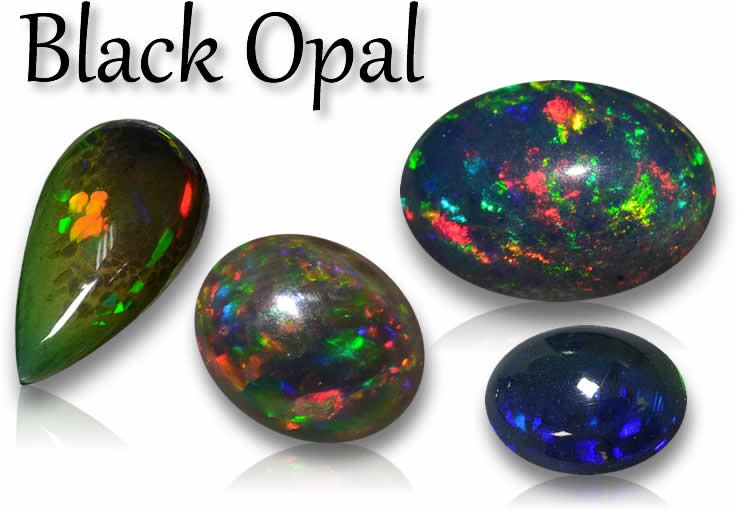Comprar piedras preciosas de ópalo negro