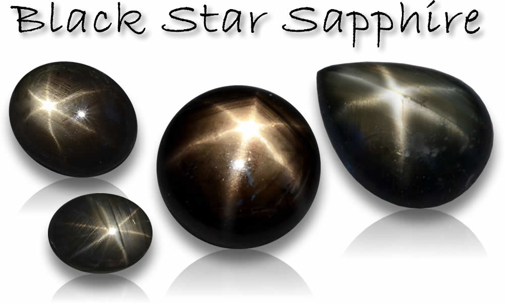 Comprar piedras preciosas de zafiro estrella negra
