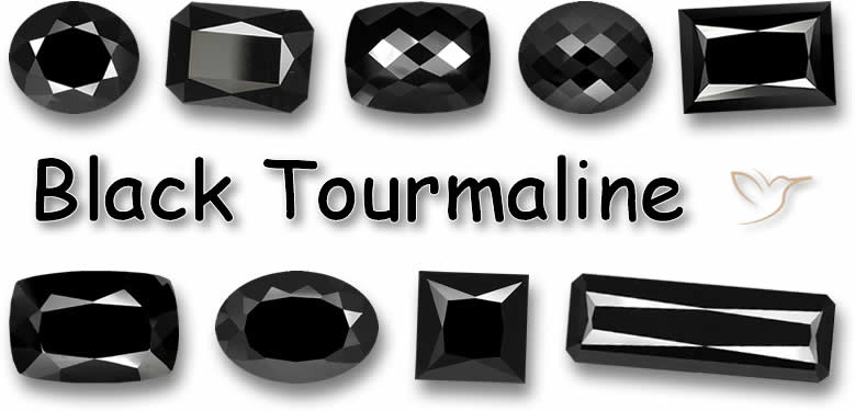 Comprar piedras preciosas de turmalina negra