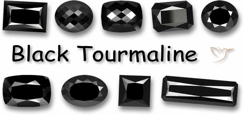 Comprar piedras preciosas de turmalina negra