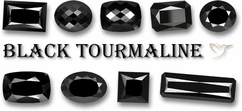Comprar piedras preciosas de turmalina negra
