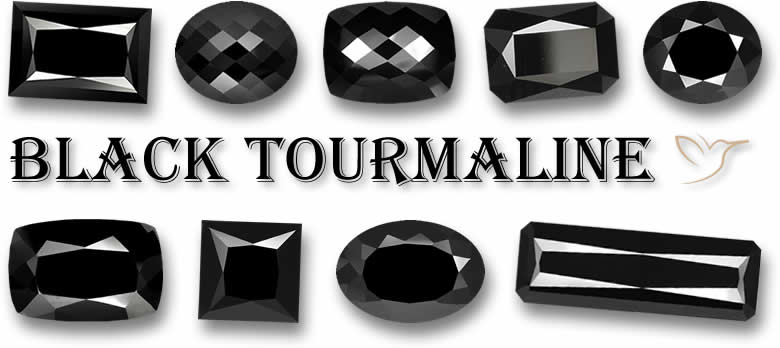 Comprar piedras preciosas de turmalina negra