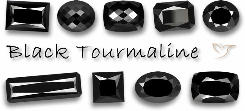 Comprar piedras preciosas de turmalina negra